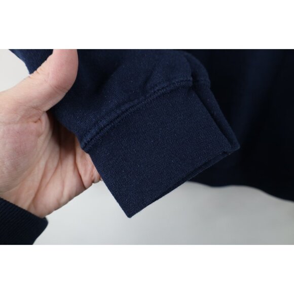 Vtg 90s Womens Small Faded Spell Out University of Michigan Crewneck Sweatshirt - Picture 8 of 13